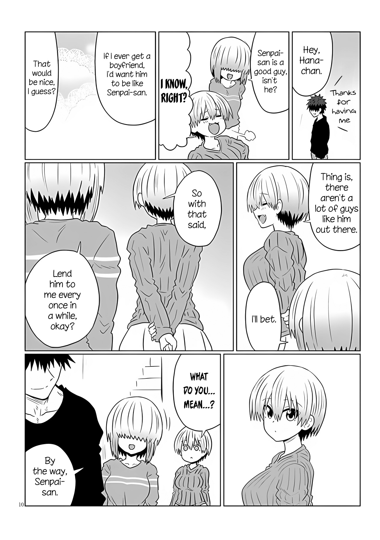 Uzaki-chan wa Asobitai! - Chapter 110: Kouhai And The Matter Of Yanagi -  Share Any Manga on MangaPark